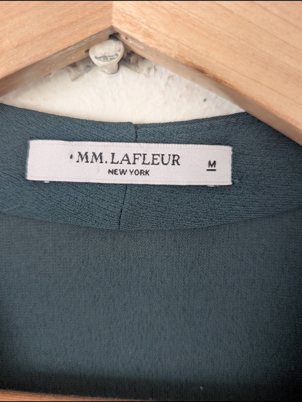 MM Lafleur Zulma Midi Dress, Size Medium, Viridian Green - Picture 7 of 8